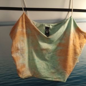 Windsor Crop Top Size Medium to Large Tank Top Cotton Candy